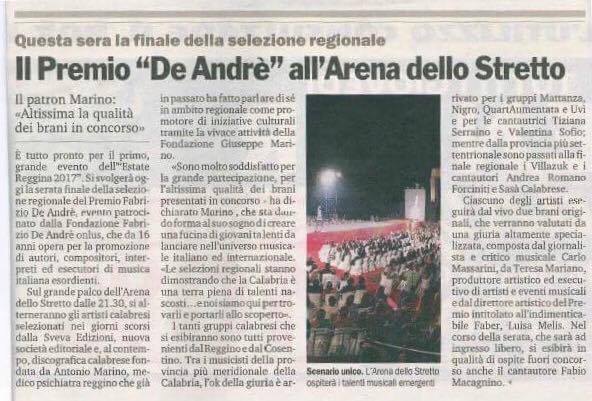 gazzetta del sud 1 luglio 17